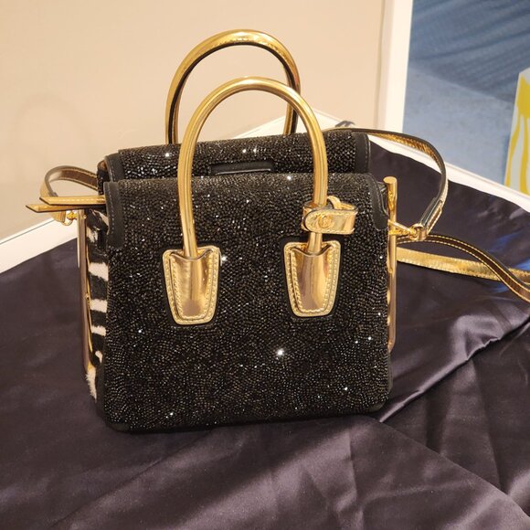 Brand New!! MCM: Mini Embellished “Milla” Special Black bag - Picture 2 of 13